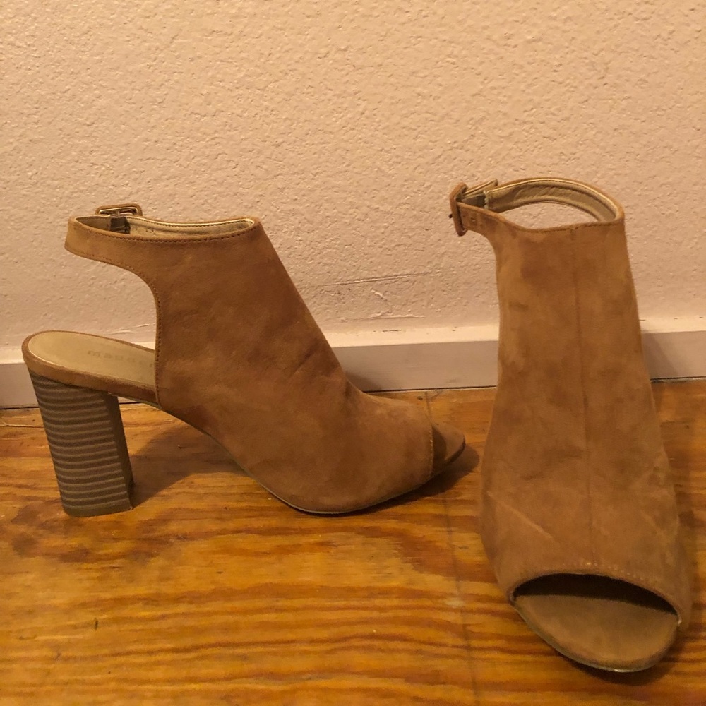 Open Toed Booties